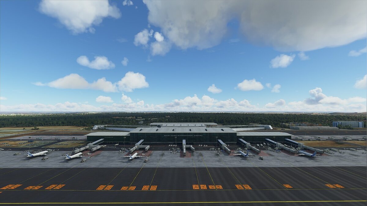 Microsoft Flight Simulator — Международный аэропорт Раджива Ганди