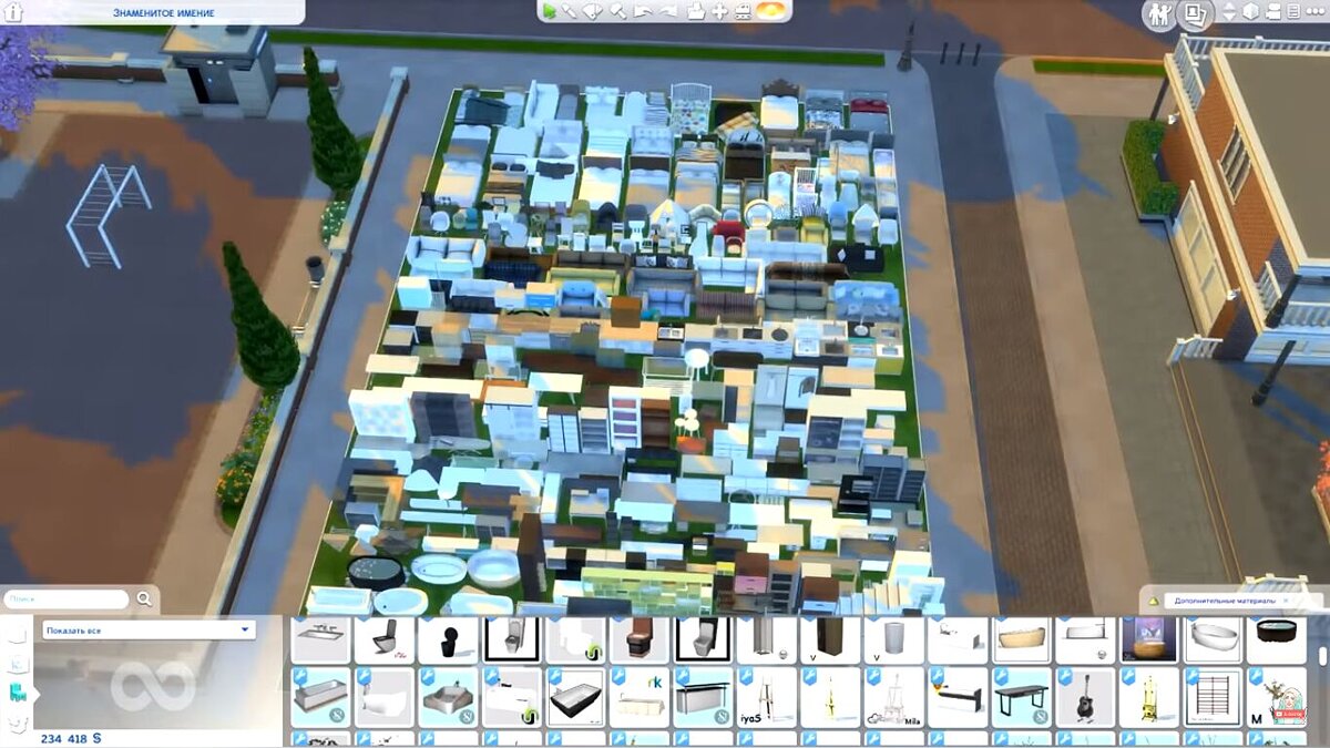The Sims 4 — Большая сборка мебели для обустройства дома