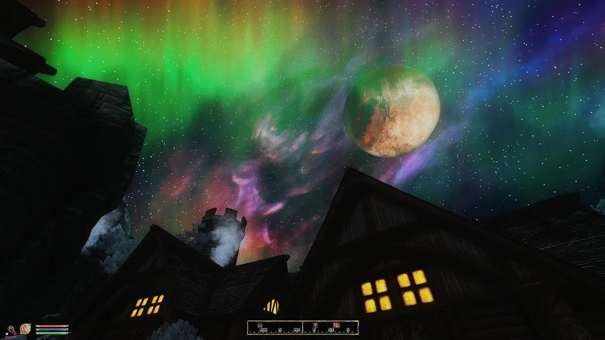 The Elder Scrolls 4: Oblivion — Фантастическое ночное небо