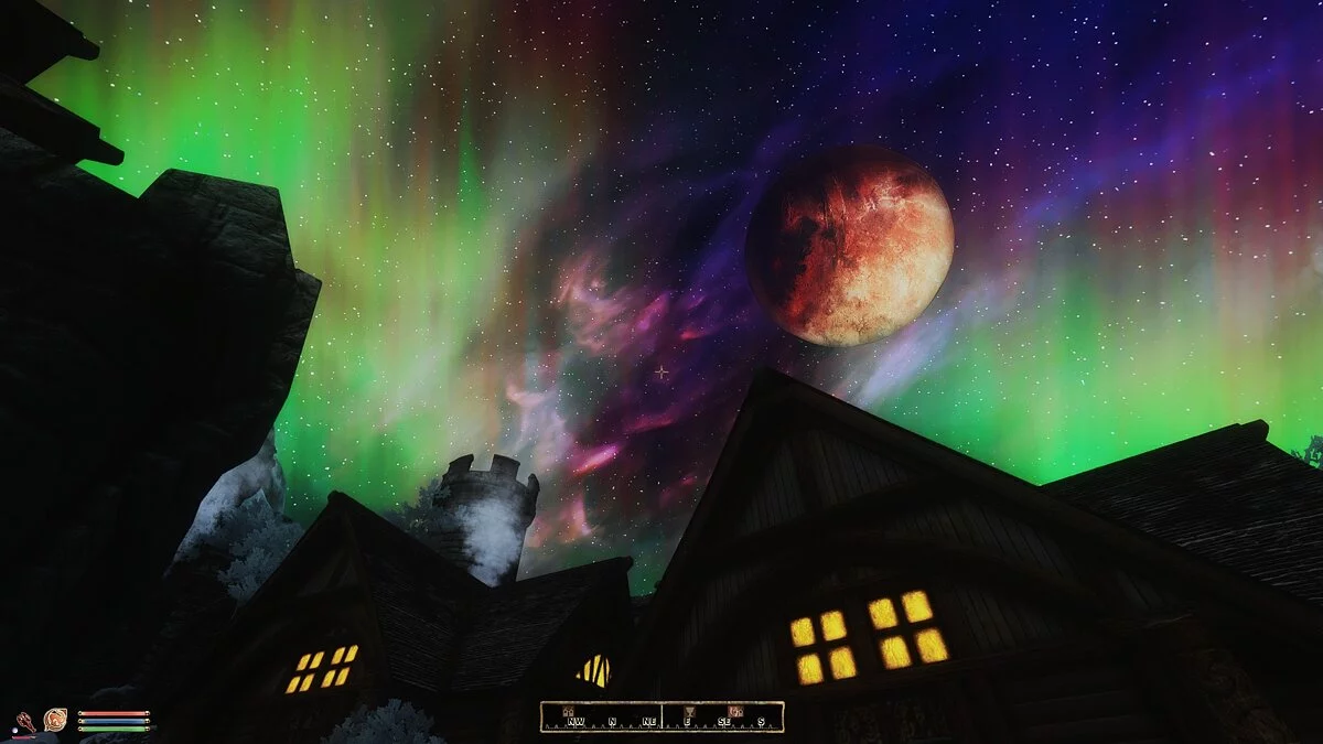 The Elder Scrolls 4: Oblivion — Фантастическое ночное небо