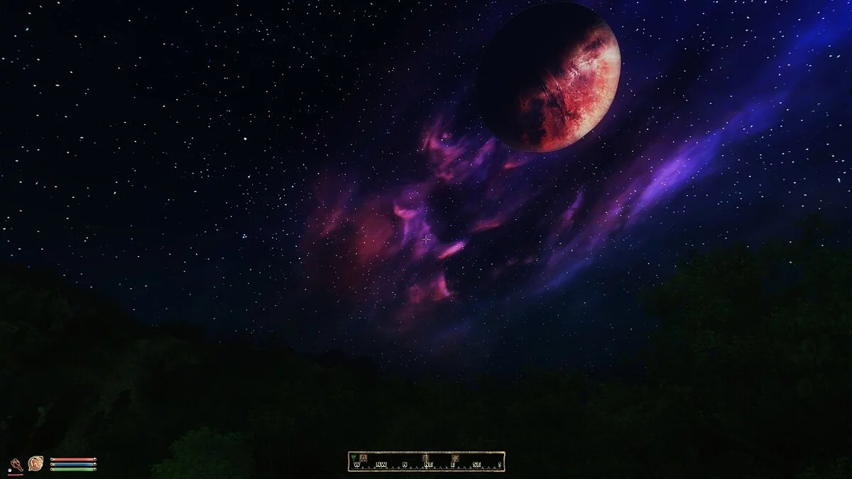 The Elder Scrolls 4: Oblivion — Фантастическое ночное небо