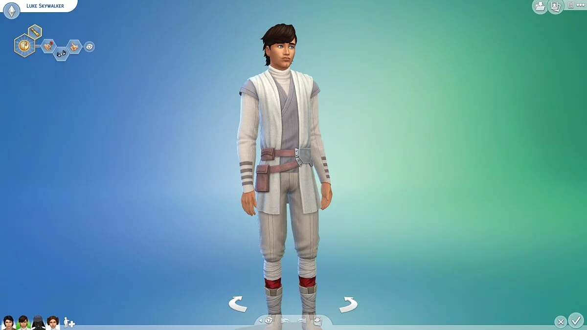 The Sims 4 — Сборник персонажей из фильма «Звездные войны» 1977 года