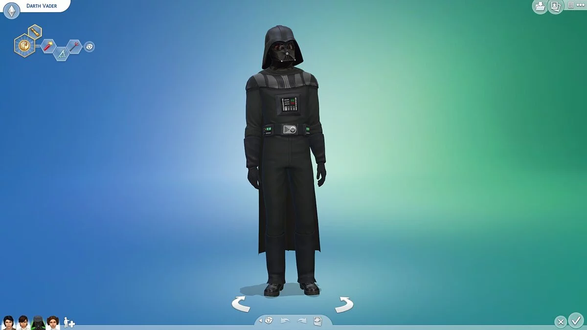 The Sims 4 — Сборник персонажей из фильма «Звездные войны» 1977 года