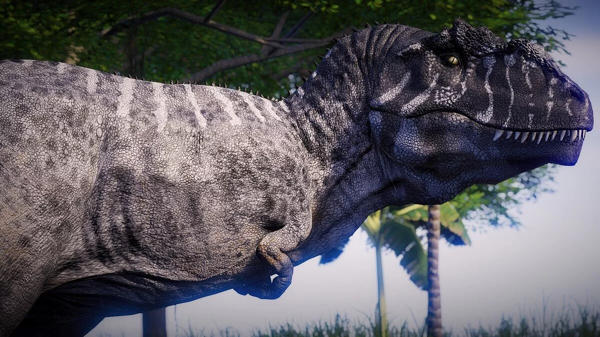 Jurassic World Evolution — Улучшенный гигантозавр