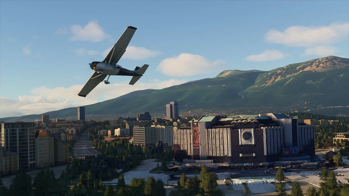 Microsoft Flight Simulator — Новые постройки в Софии