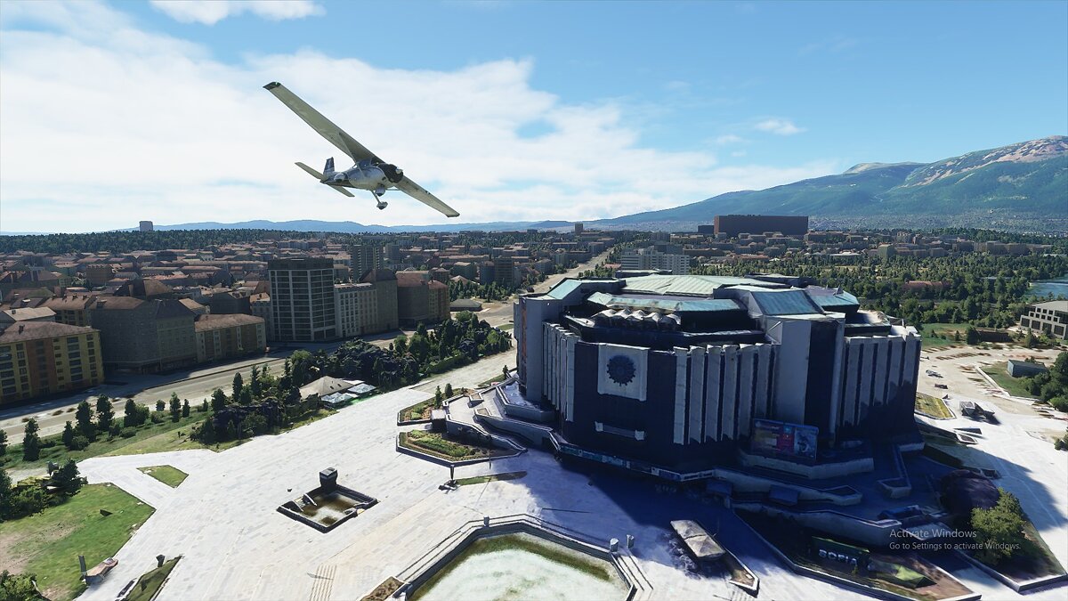 Microsoft Flight Simulator — Новые постройки в Софии