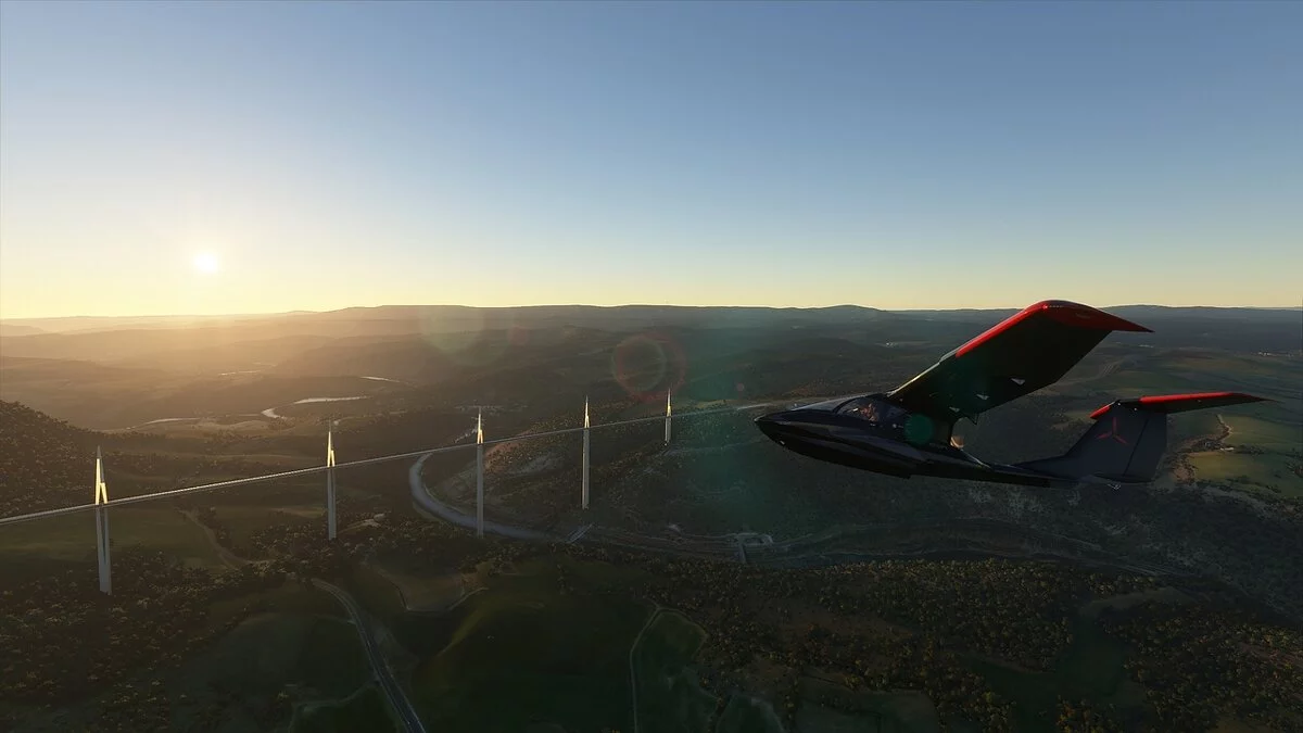 Microsoft Flight Simulator — Виадук Мийо