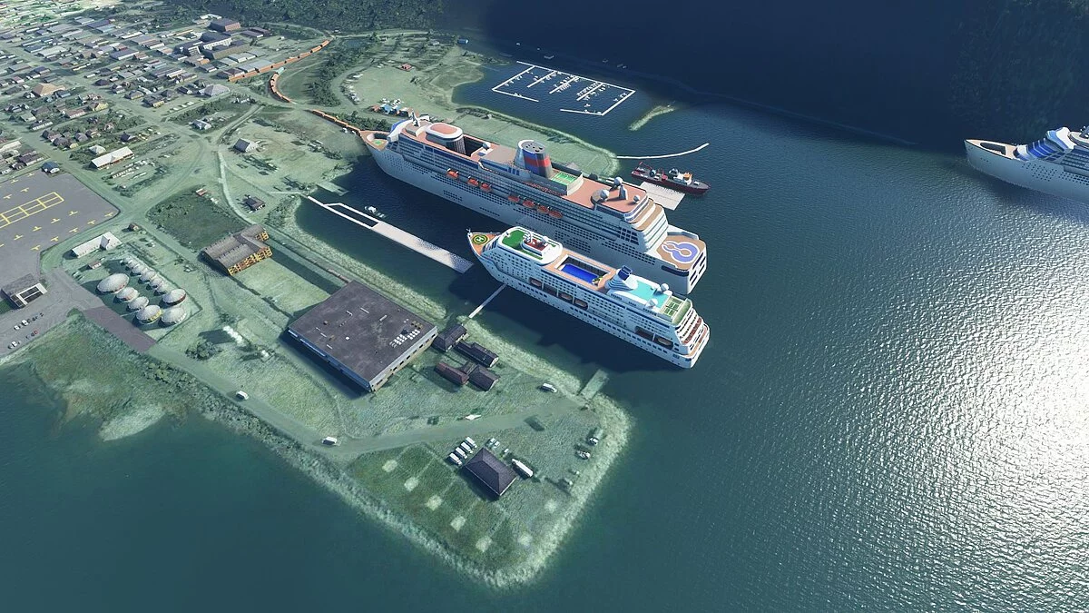 Microsoft Flight Simulator — Скагуэй - Аляска