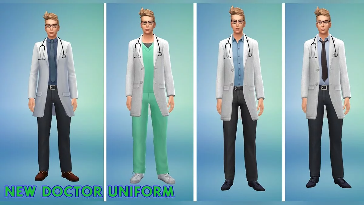 The Sims 4 — Новые взаимодействия для доктора (11.09.2020)