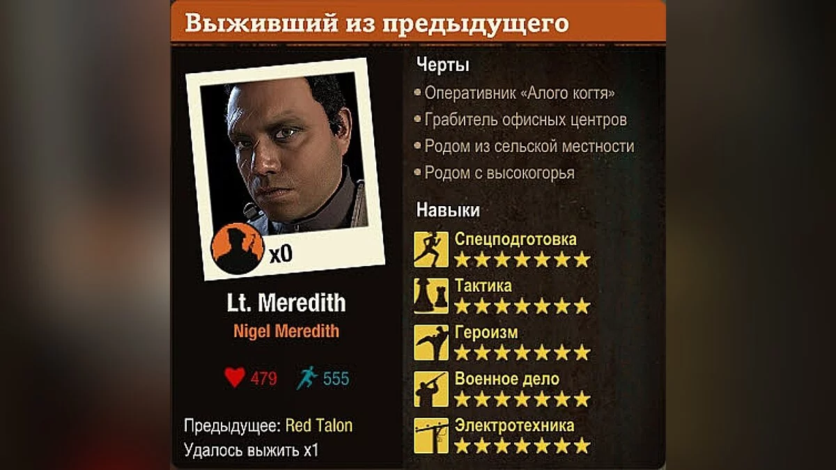 State of Decay 2 — Сохранение (Сильные персонажи)