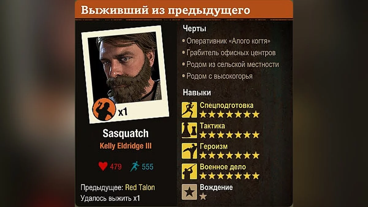 State of Decay 2 — Сохранение (Сильные персонажи)