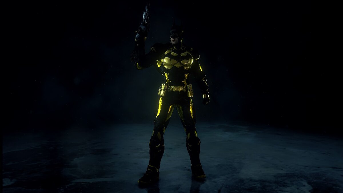 Batman: Arkham Knight Game of the Year Edition — Черно-золотой костюм Бэтмена