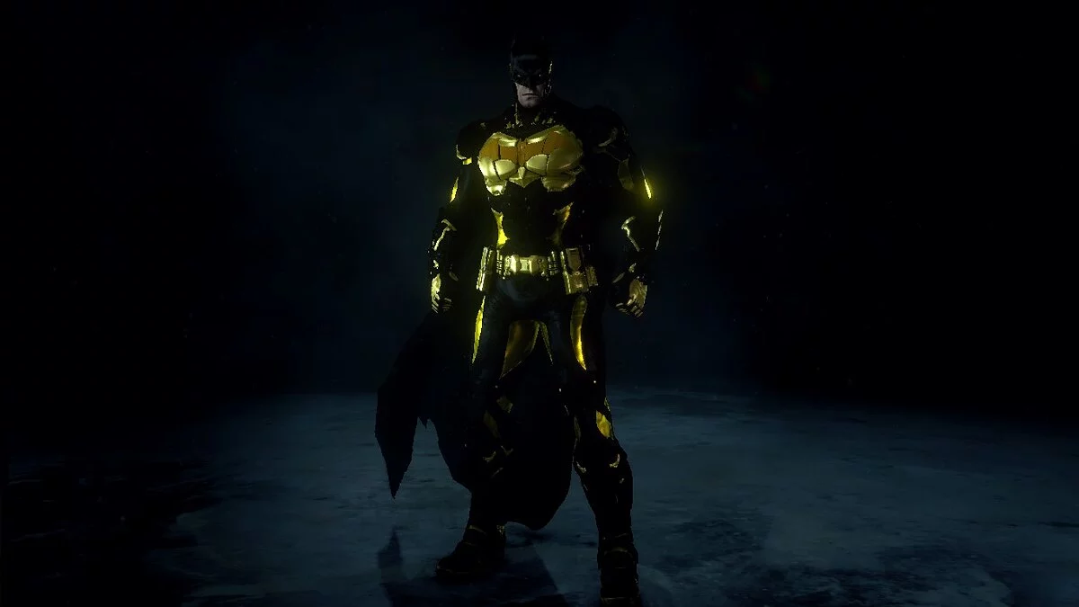 Batman: Arkham Knight Game of the Year Edition — Черно-золотой костюм Бэтмена