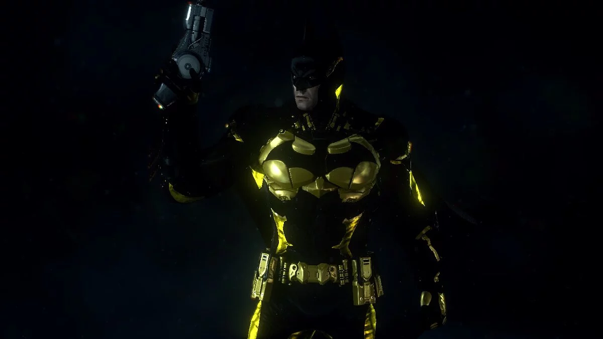 Batman: Arkham Knight Game of the Year Edition — Черно-золотой костюм Бэтмена