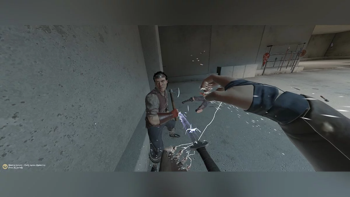 Blade and Sorcery — Заклинание кинжала