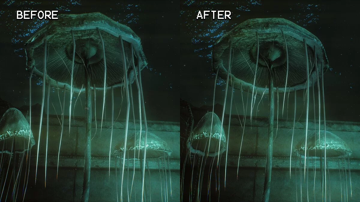 Elder Scrolls 5: Skyrim Special Edition — Детализированные грибы Черного предела