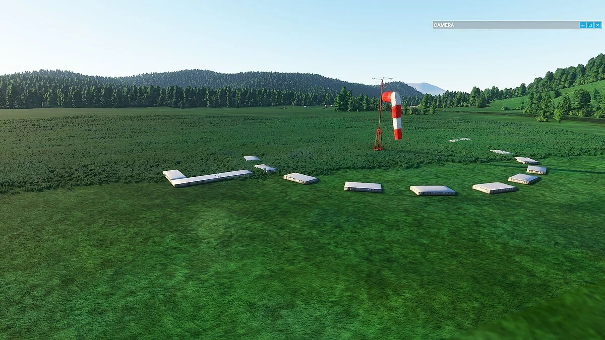 Microsoft Flight Simulator — ВПП на острове Крузоф