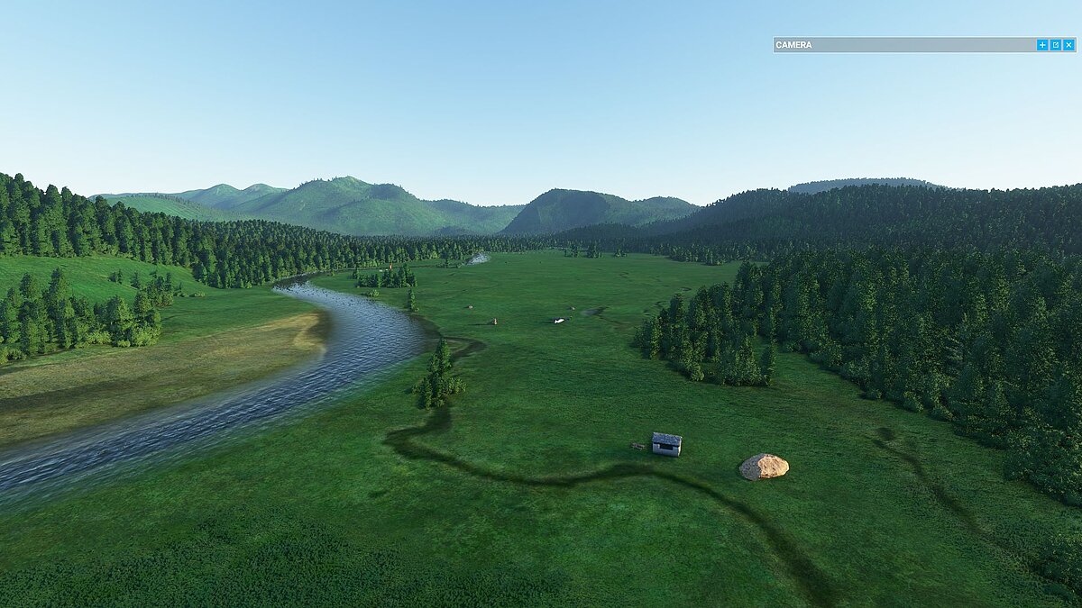 Microsoft Flight Simulator — ВПП на острове Крузоф