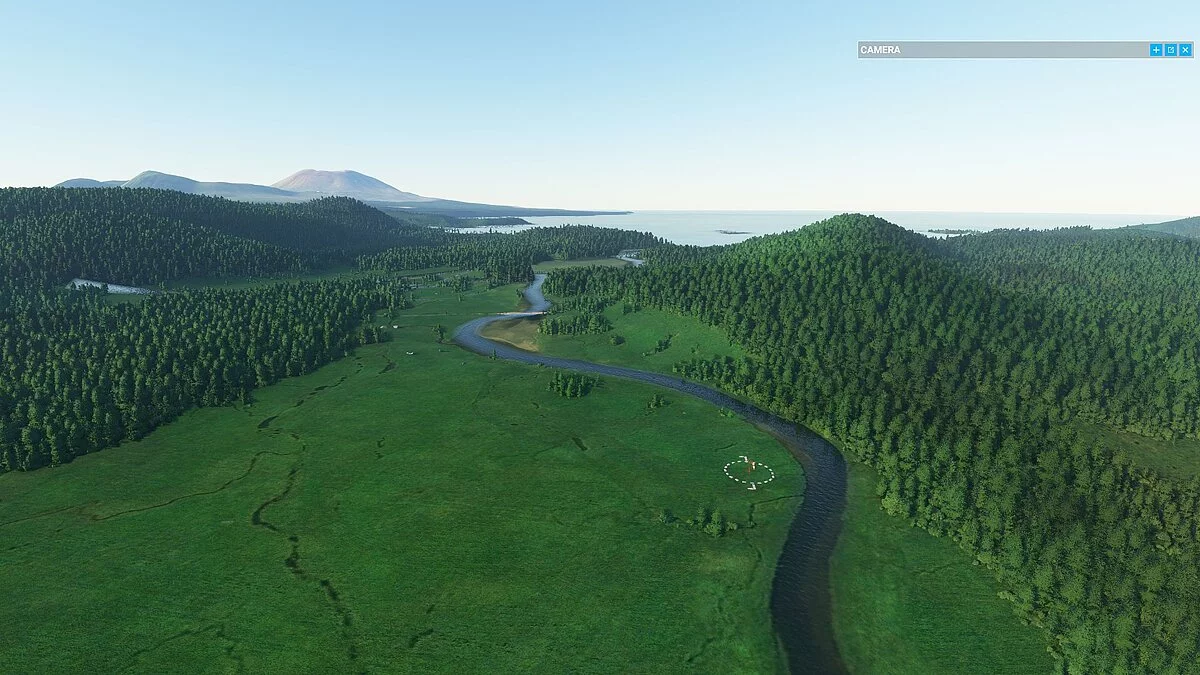 Microsoft Flight Simulator — ВПП на острове Крузоф