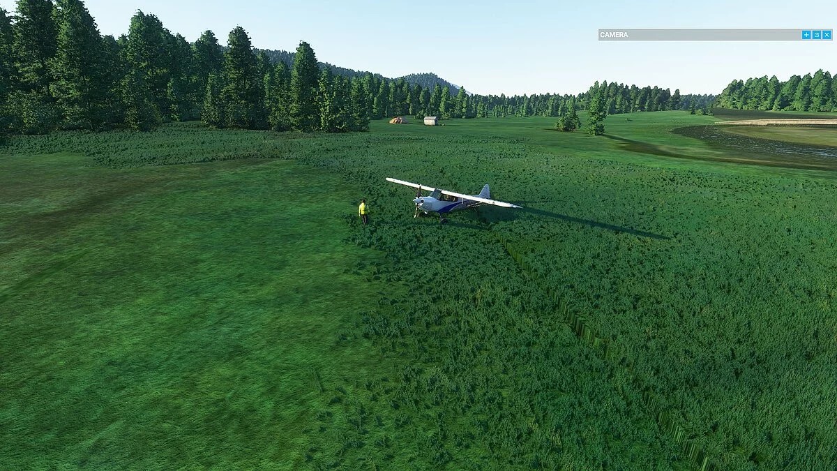 Microsoft Flight Simulator — ВПП на острове Крузоф