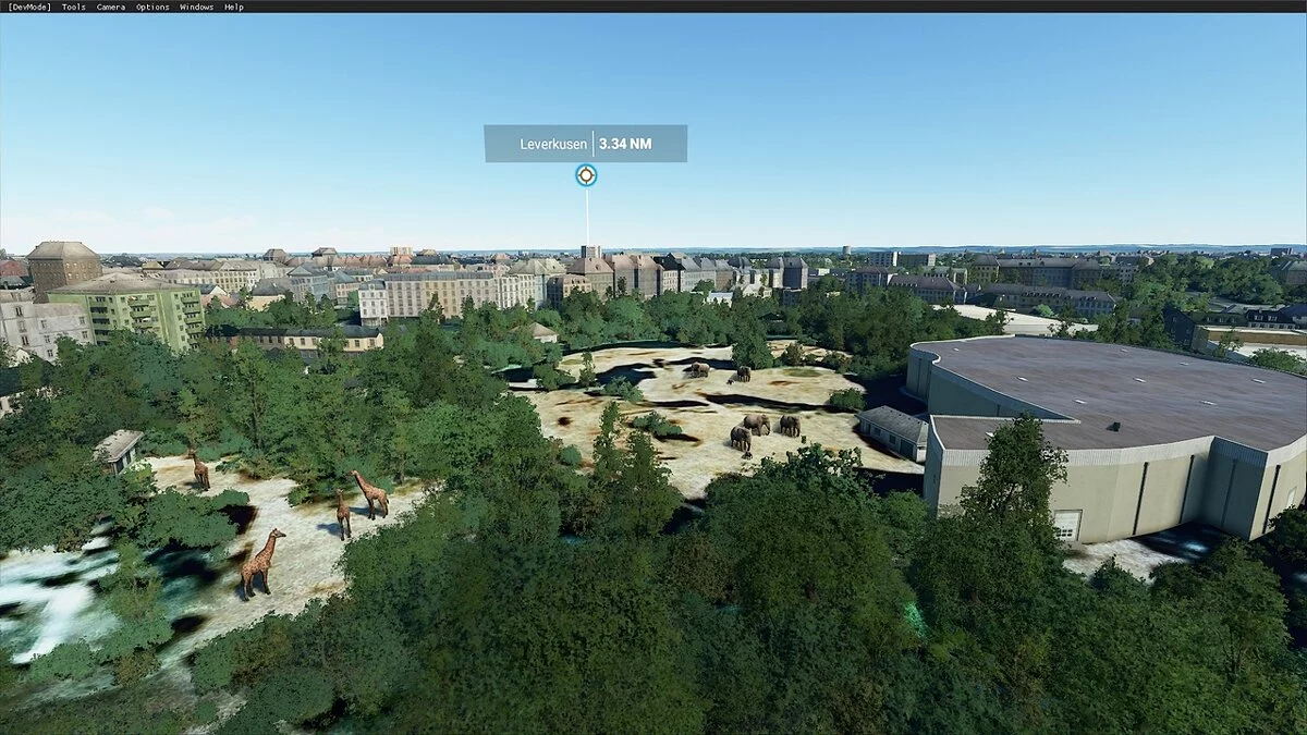 Microsoft Flight Simulator — Животные в немецких зоопарках