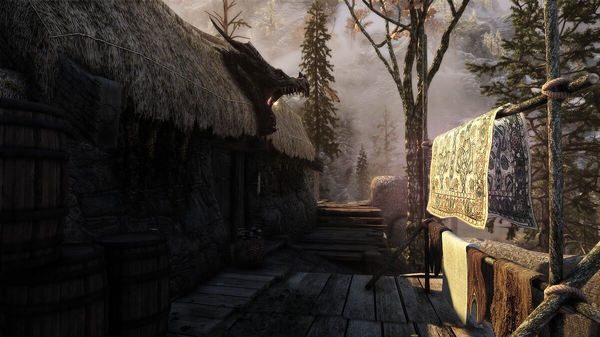 Elder Scrolls 5: Skyrim Special Edition — Фермерский дом в Ривервуде