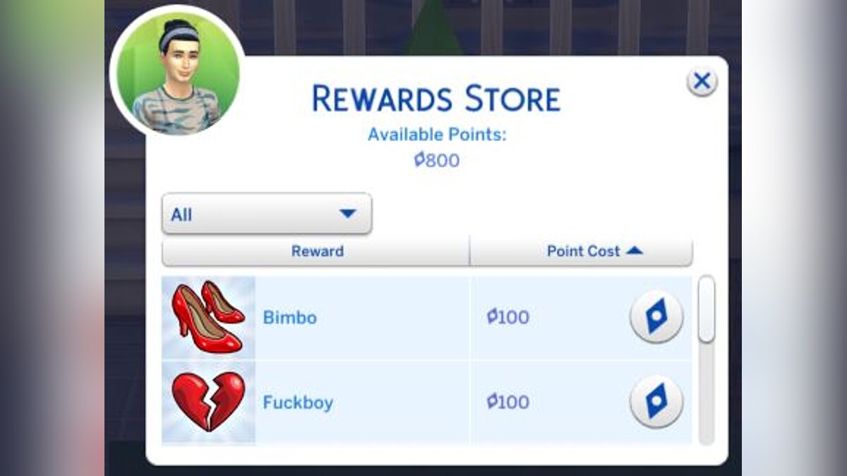 The Sims 4 — Черты характера — потаскуха и мудак