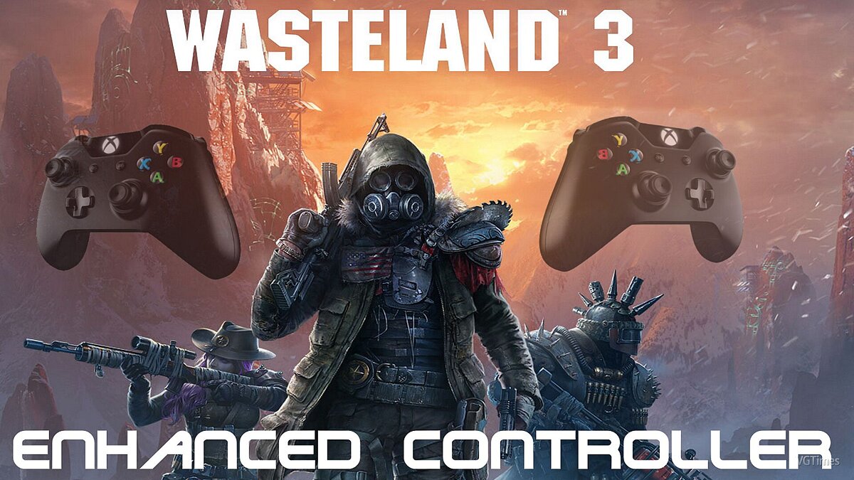 Wasteland 3 — Улучшенное управление с геймпада