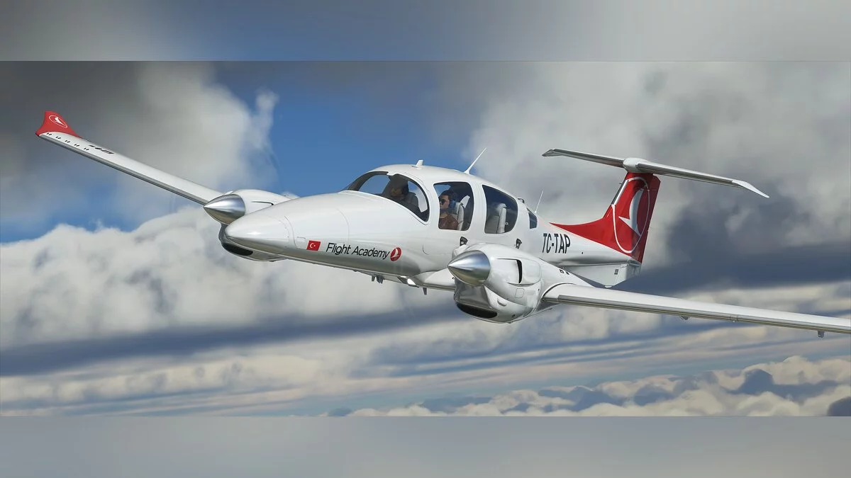 Microsoft Flight Simulator — Раскраска для DA62 в стиле Турецкой летной академии
