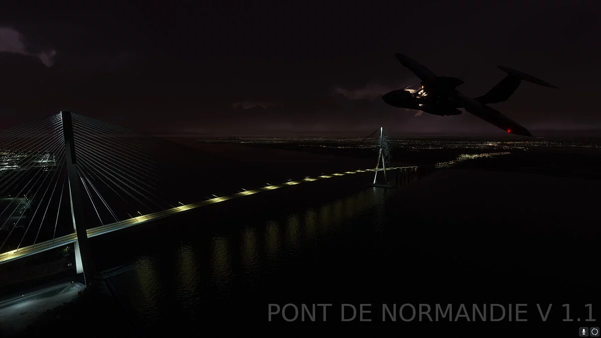 Microsoft Flight Simulator — Мост Пон-де-Нормандия