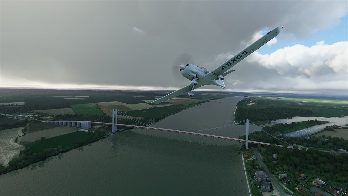 Microsoft Flight Simulator — Мост Пон-де-Танкарвиль