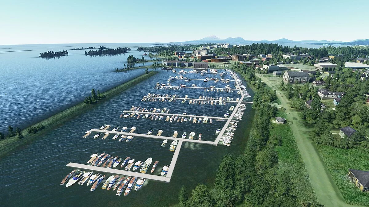 Microsoft Flight Simulator — Улучшенный город Ситка на Аляске