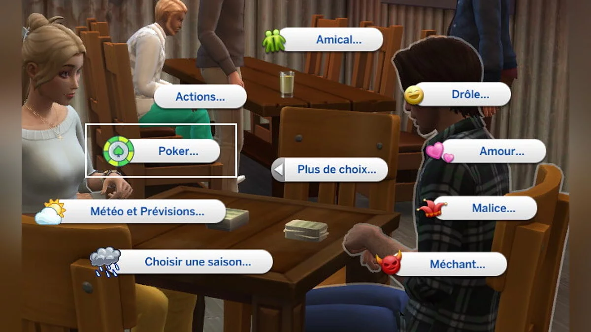 The Sims 4 — Черта характера — игрок в покер