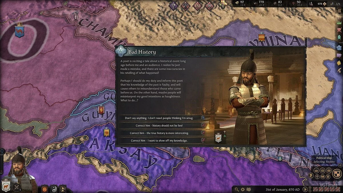 Crusader Kings 3 — Больше ивентов