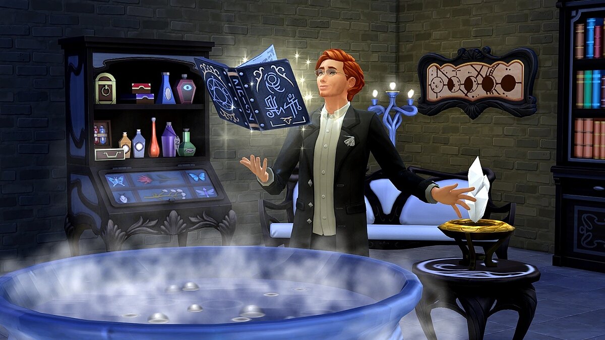 The Sims 4 — Варка снадобий в котле