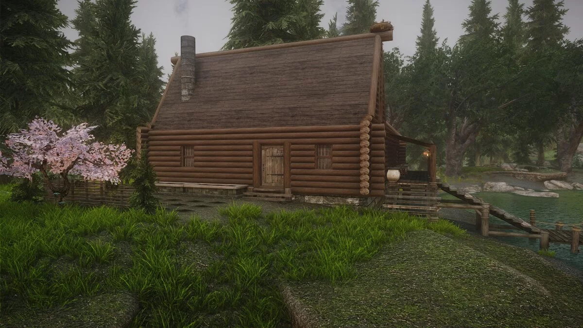 Elder Scrolls 5: Skyrim Special Edition — Коттедж на берегу озера