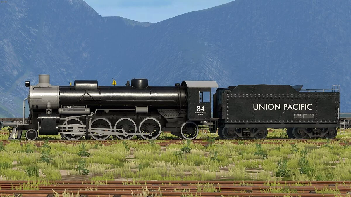 Derail Valley — Раскраска Union Pacific для локомотива SH282