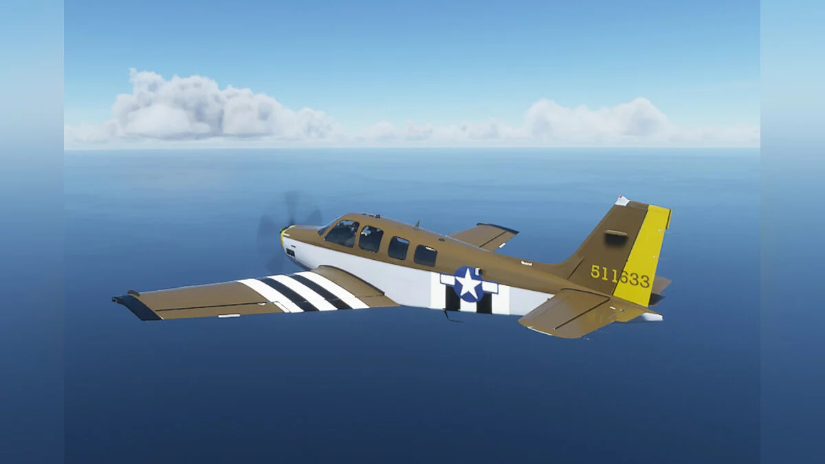 Microsoft Flight Simulator — Полосы для самолета Bonanza G36