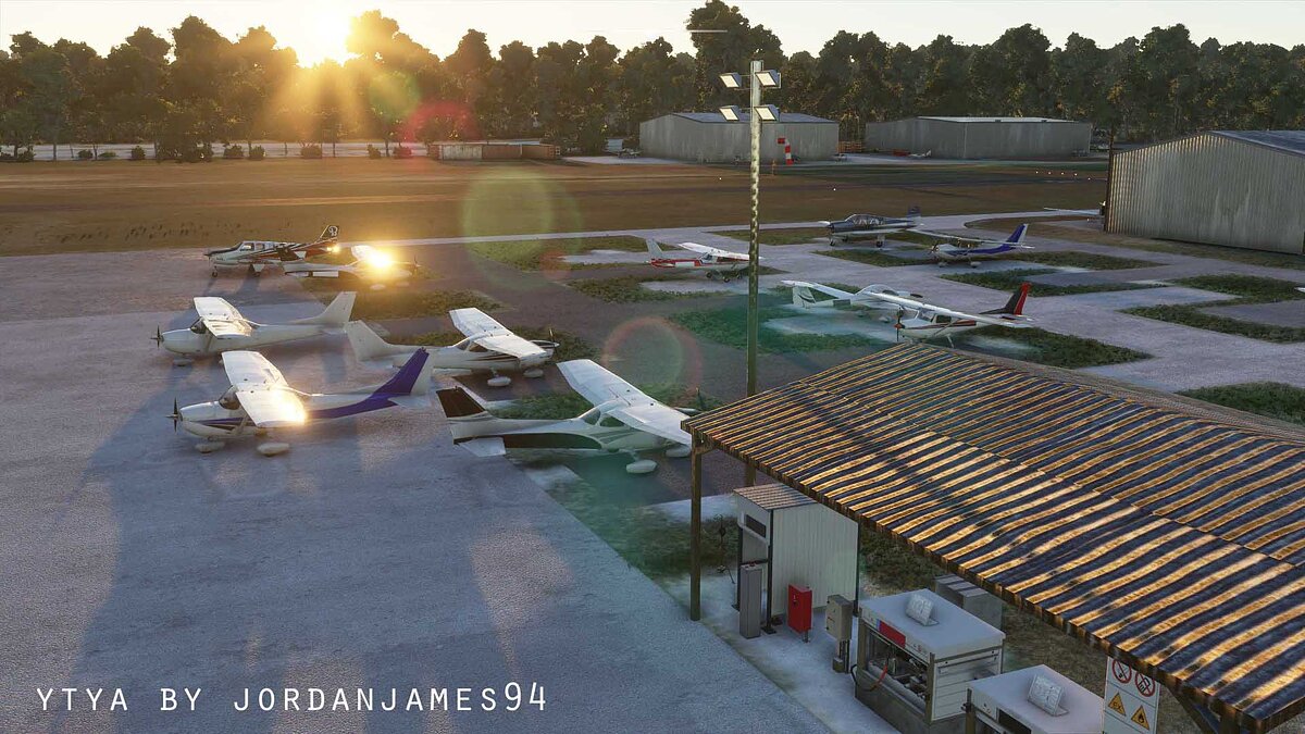 Microsoft Flight Simulator — Улучшенный аэропорт Тябба в Австралии