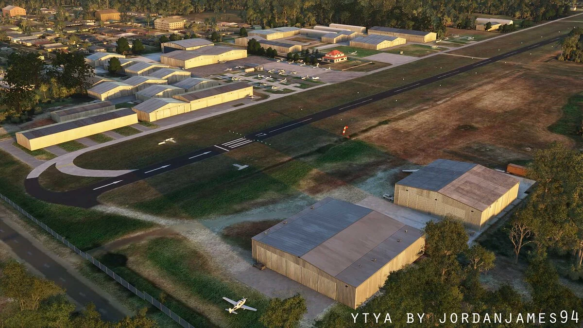 Microsoft Flight Simulator — Улучшенный аэропорт Тябба в Австралии