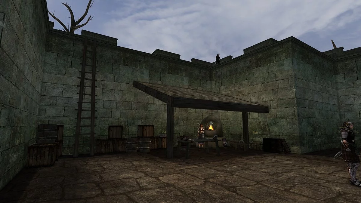 Elder Scrolls 3: Morrowind — Улучшенный форт легиона лунной бабочки