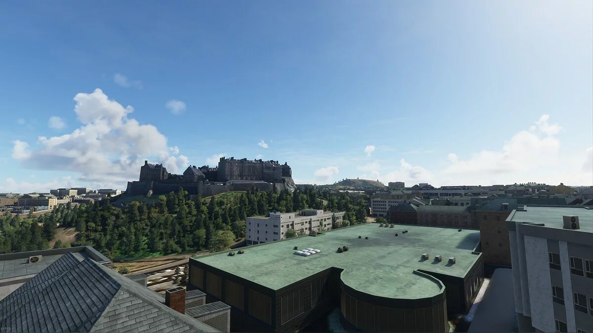 Microsoft Flight Simulator — Набор пейзажей Эдинбурга
