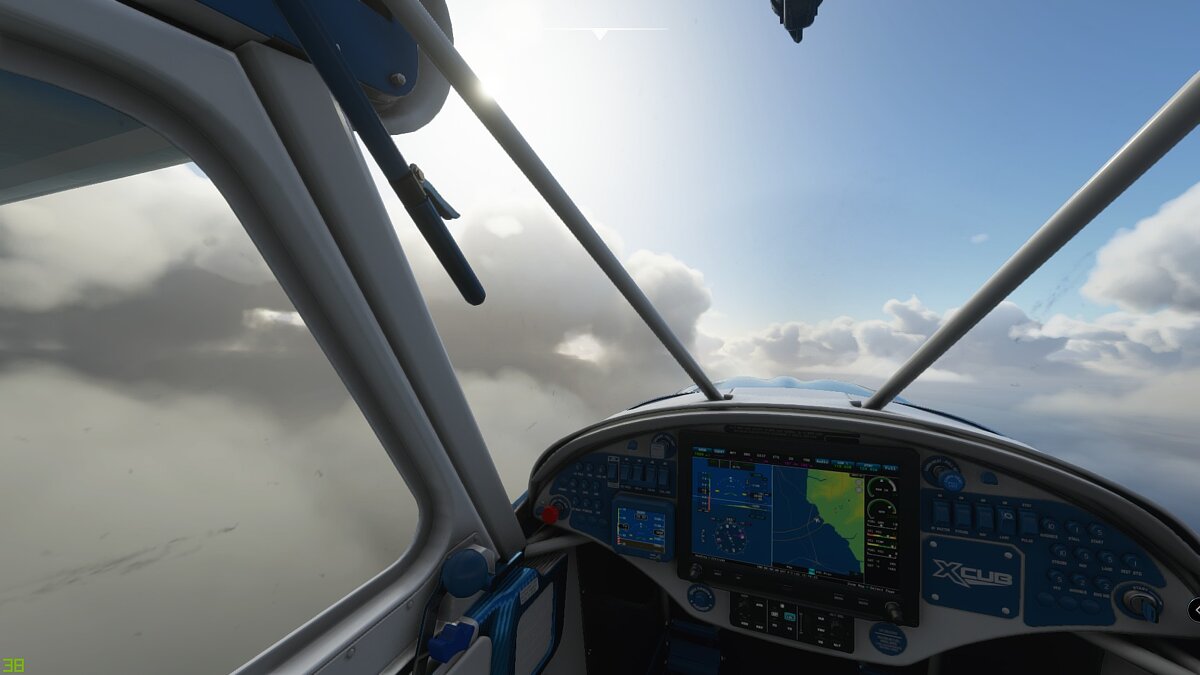 Microsoft Flight Simulator — Раскраска Голубая жемчужина для самолета XCUB