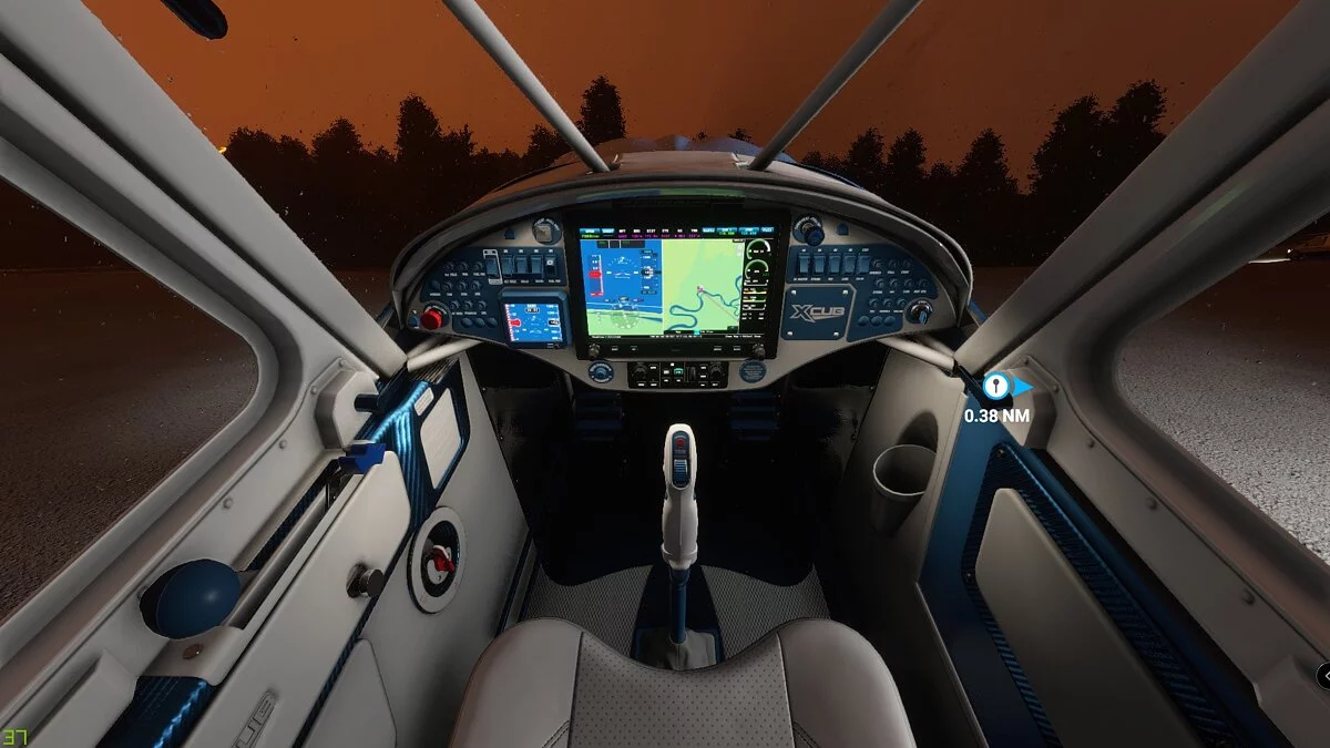 Microsoft Flight Simulator — Раскраска Голубая жемчужина для самолета XCUB