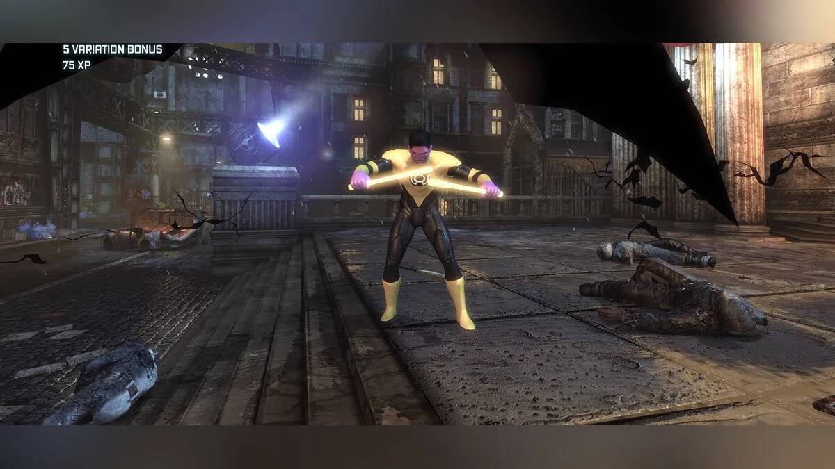 Batman: Arkham City — Синестро вместо Найтвинга