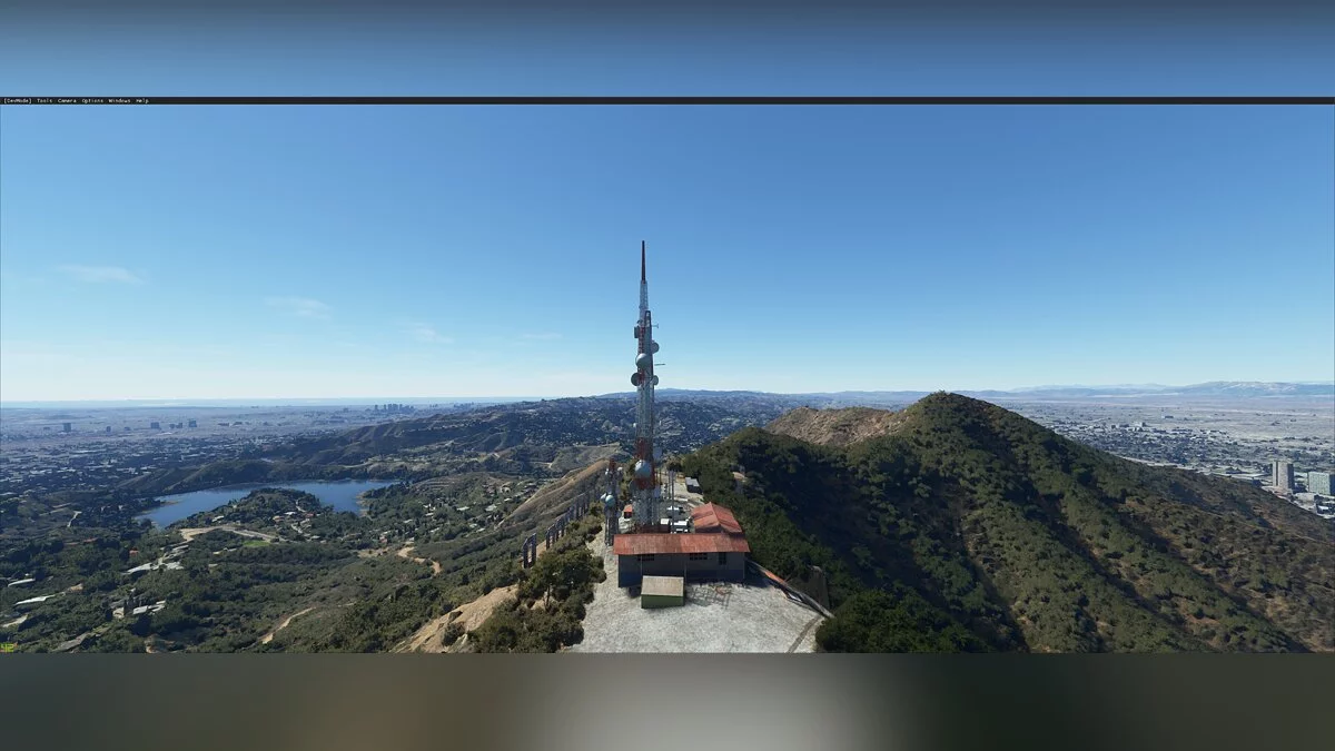 Microsoft Flight Simulator — Знак Голливуда