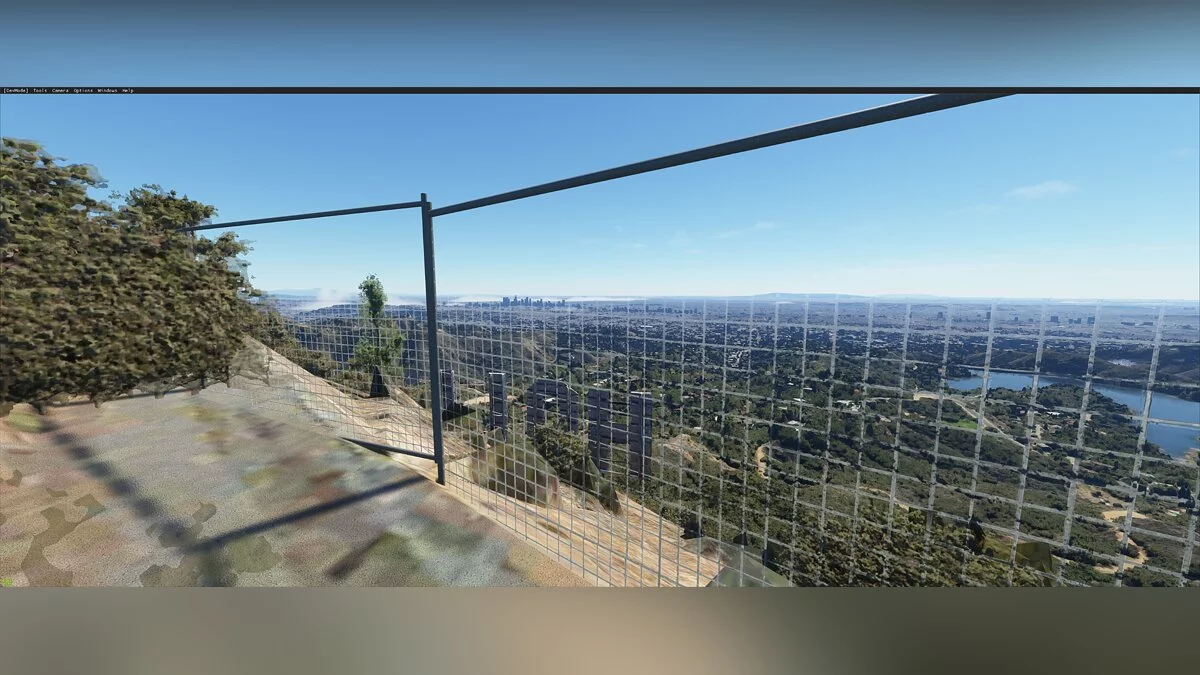 Microsoft Flight Simulator — Знак Голливуда