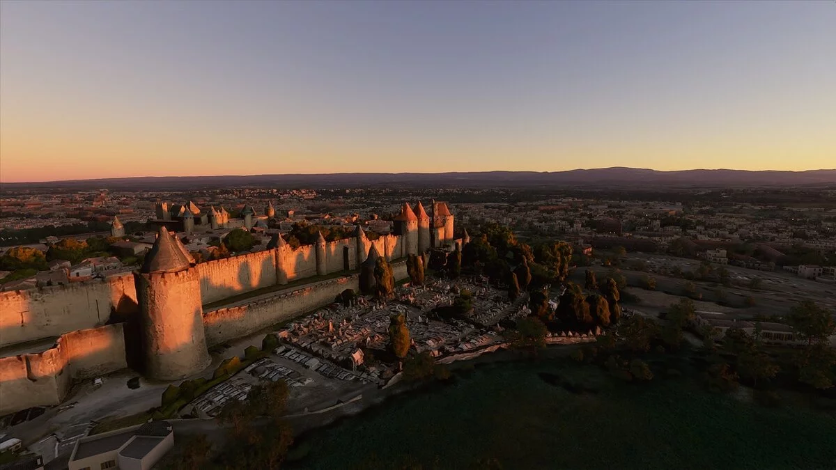 Microsoft Flight Simulator — Каркассон