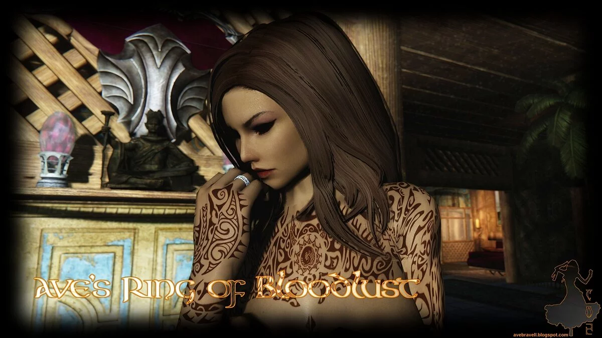 The Elder Scrolls 5: Skyrim Legendary Edition — Кольцо кровожадности Аве