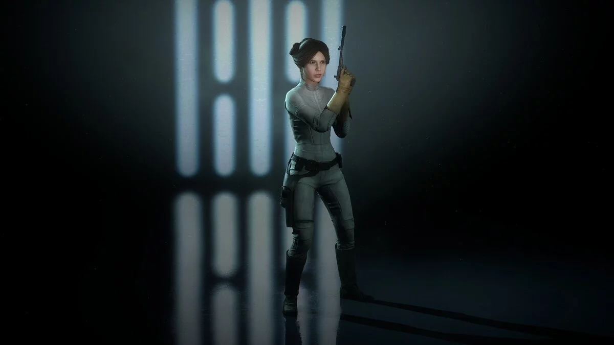 Star Wars: Battlefront 2 — Лея без жилета